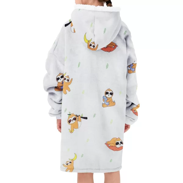 Zando Blanket Hoodie 2024 Wearable Blanket Kids and Adult Gift Comfy Blanket Hoodie Oversized Sweatshirt Sherpa Fleece