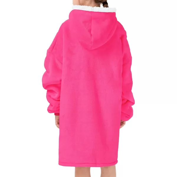 Zando Blanket Hoodie 2024 Wearable Blanket Kids and Adult Gift Comfy Blanket Hoodie Oversized Sweatshirt Sherpa Fleece