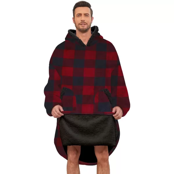 Zando Blanket Hoodie 2024 Wearable Blanket Kids and Adult Gift Comfy Blanket Hoodie Oversized Sweatshirt Sherpa Fleece