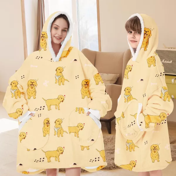 Zando Blanket Hoodie 2024 Wearable Blanket Kids and Adult Gift Comfy Blanket Hoodie Oversized Sweatshirt Sherpa Fleece