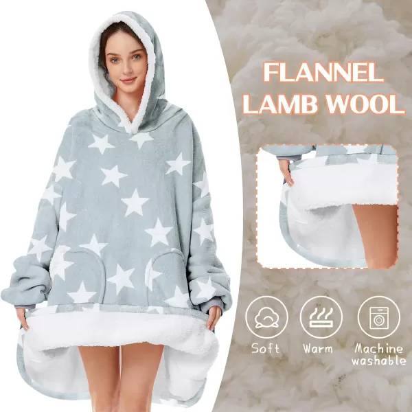 Zando Blanket Hoodie 2024 Wearable Blanket Kids and Adult Gift Comfy Blanket Hoodie Oversized Sweatshirt Sherpa Fleece
