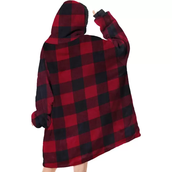 Zando Blanket Hoodie 2024 Wearable Blanket Kids and Adult Gift Comfy Blanket Hoodie Oversized Sweatshirt Sherpa Fleece