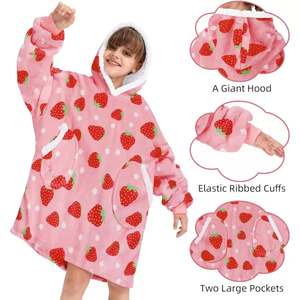 Zando Blanket Hoodie 2024 Wearable Blanket Kids and Adult Gift Comfy Blanket Hoodie Oversized Sweatshirt Sherpa Fleece