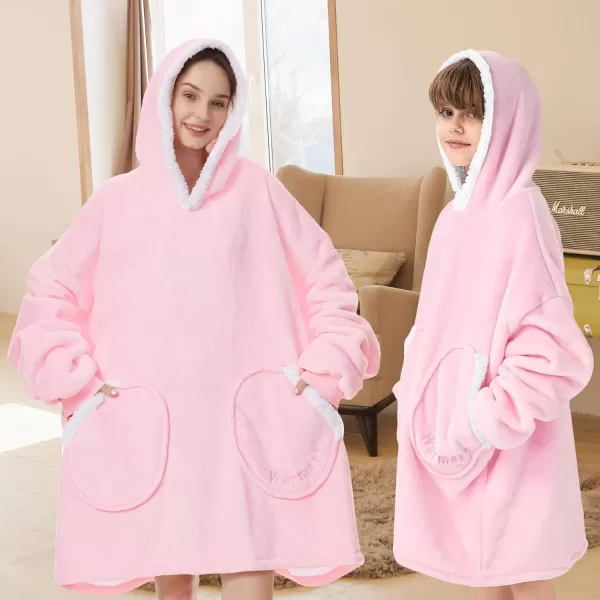 Zando Blanket Hoodie 2024 Wearable Blanket Kids and Adult Gift Comfy Blanket Hoodie Oversized Sweatshirt Sherpa Fleece