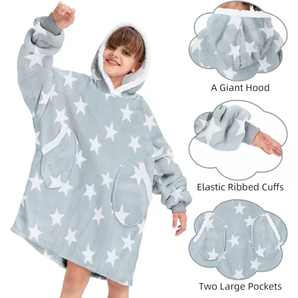 Zando Blanket Hoodie 2024 Wearable Blanket Kids and Adult Gift Comfy Blanket Hoodie Oversized Sweatshirt Sherpa Fleece