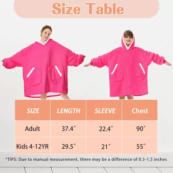 Zando Blanket Hoodie 2024 Wearable Blanket Kids and Adult Gift Comfy Blanket Hoodie Oversized Sweatshirt Sherpa Fleece