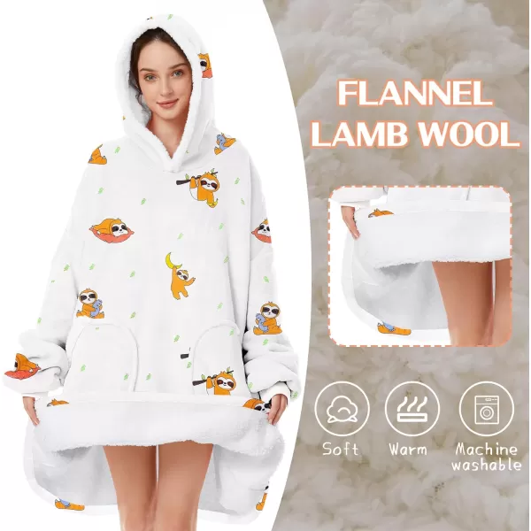 Zando Blanket Hoodie 2024 Wearable Blanket Kids and Adult Gift Comfy Blanket Hoodie Oversized Sweatshirt Sherpa Fleece