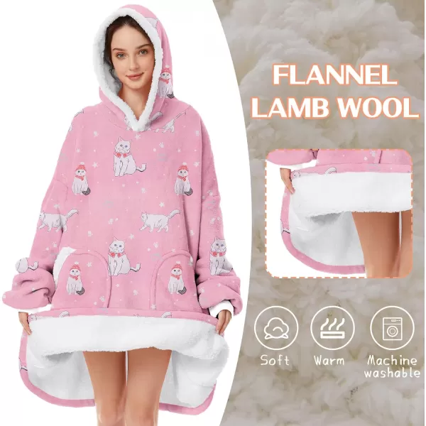 Zando Blanket Hoodie 2024 Wearable Blanket Kids and Adult Gift Comfy Blanket Hoodie Oversized Sweatshirt Sherpa Fleece