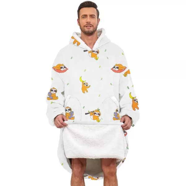 Zando Blanket Hoodie 2024 Wearable Blanket Kids and Adult Gift Comfy Blanket Hoodie Oversized Sweatshirt Sherpa Fleece