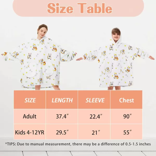 Zando Blanket Hoodie 2024 Wearable Blanket Kids and Adult Gift Comfy Blanket Hoodie Oversized Sweatshirt Sherpa Fleece