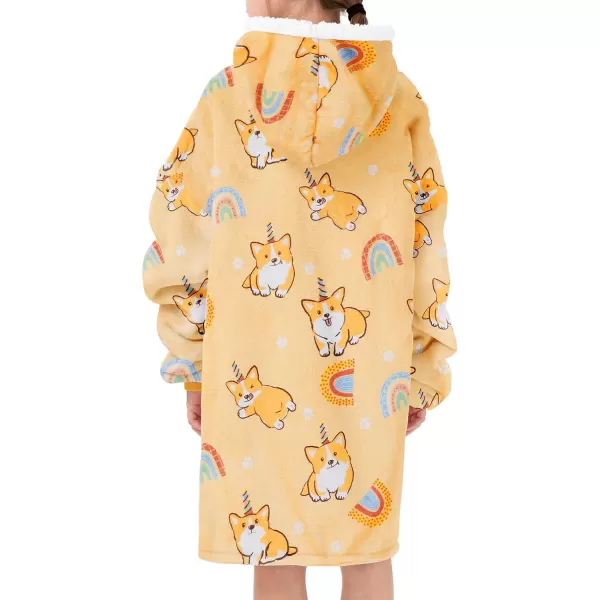 Zando Blanket Hoodie 2024 Wearable Blanket Kids and Adult Gift Comfy Blanket Hoodie Oversized Sweatshirt Sherpa Fleece