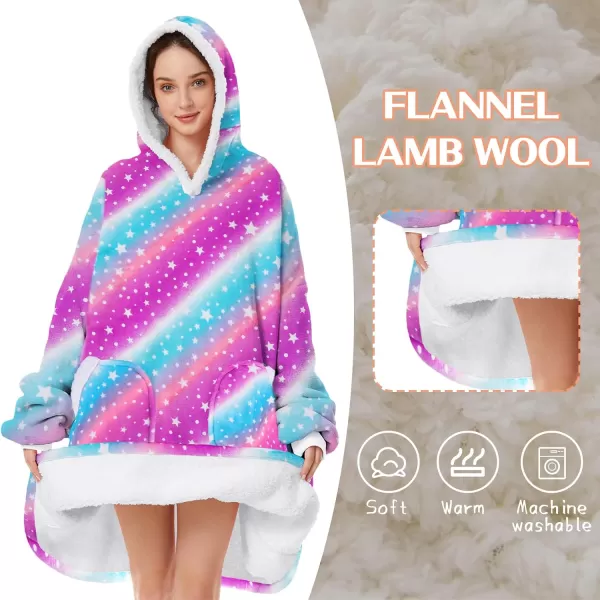 Zando Blanket Hoodie 2024 Wearable Blanket Kids and Adult Gift Comfy Blanket Hoodie Oversized Sweatshirt Sherpa Fleece