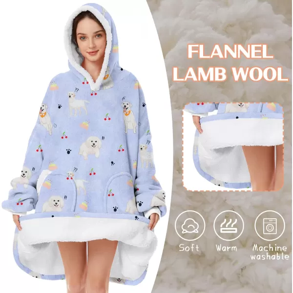 Zando Blanket Hoodie 2024 Wearable Blanket Kids and Adult Gift Comfy Blanket Hoodie Oversized Sweatshirt Sherpa Fleece