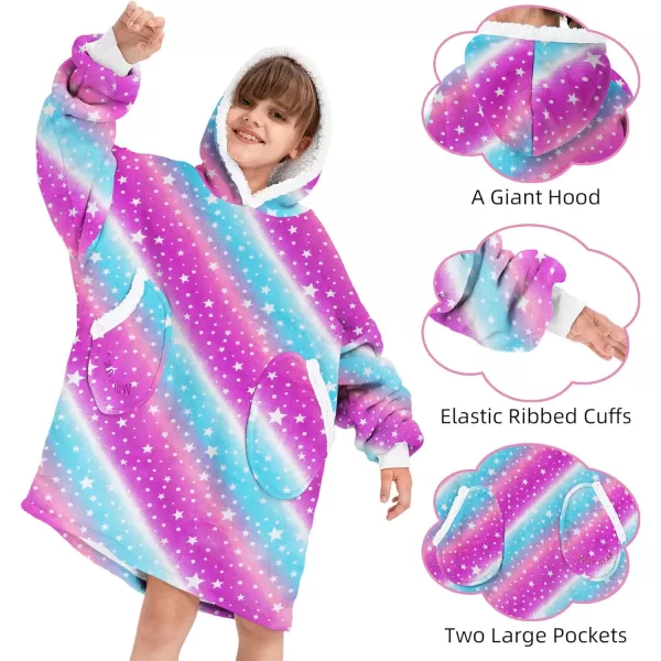 Zando Blanket Hoodie 2024 Wearable Blanket Kids and Adult Gift Comfy Blanket Hoodie Oversized Sweatshirt Sherpa Fleece