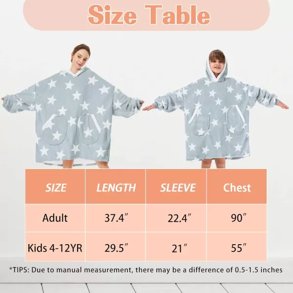 Zando Blanket Hoodie 2024 Wearable Blanket Kids and Adult Gift Comfy Blanket Hoodie Oversized Sweatshirt Sherpa Fleece