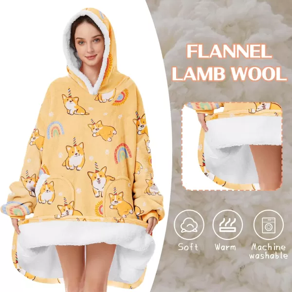Zando Blanket Hoodie 2024 Wearable Blanket Kids and Adult Gift Comfy Blanket Hoodie Oversized Sweatshirt Sherpa Fleece