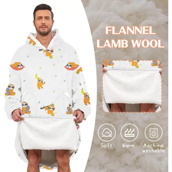 Zando Blanket Hoodie 2024 Wearable Blanket Kids and Adult Gift Comfy Blanket Hoodie Oversized Sweatshirt Sherpa Fleece