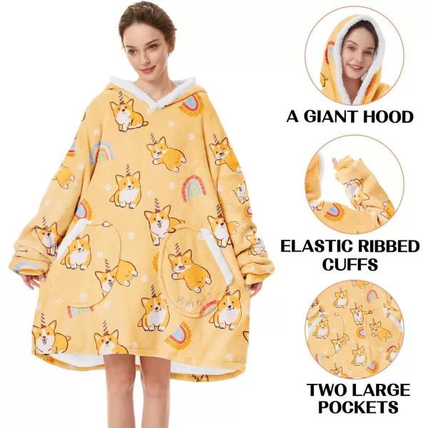 Zando Blanket Hoodie 2024 Wearable Blanket Kids and Adult Gift Comfy Blanket Hoodie Oversized Sweatshirt Sherpa Fleece