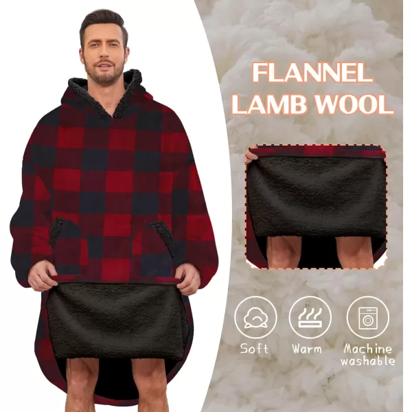 Zando Blanket Hoodie 2024 Wearable Blanket Kids and Adult Gift Comfy Blanket Hoodie Oversized Sweatshirt Sherpa Fleece
