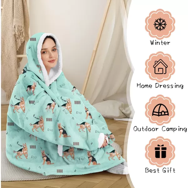Zando Blanket Hoodie 2024 Wearable Blanket Kids and Adult Gift Comfy Blanket Hoodie Oversized Sweatshirt Sherpa Fleece