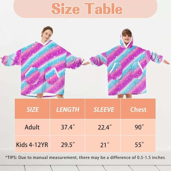 Zando Blanket Hoodie 2024 Wearable Blanket Kids and Adult Gift Comfy Blanket Hoodie Oversized Sweatshirt Sherpa Fleece