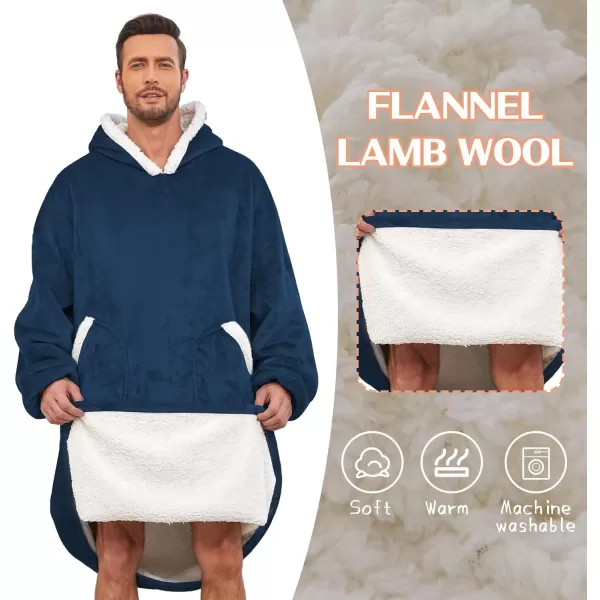 Zando Blanket Hoodie 2024 Wearable Blanket Kids and Adult Gift Comfy Blanket Hoodie Oversized Sweatshirt Sherpa Fleece