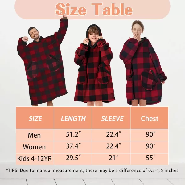 Zando Blanket Hoodie 2024 Wearable Blanket Kids and Adult Gift Comfy Blanket Hoodie Oversized Sweatshirt Sherpa Fleece