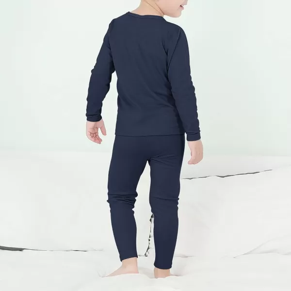 Zando Boys ThermaL Underwear Set for Kids Winter Base Layer for Boys Girls Compression Long Johns Toddler Thermal Set 2-12T