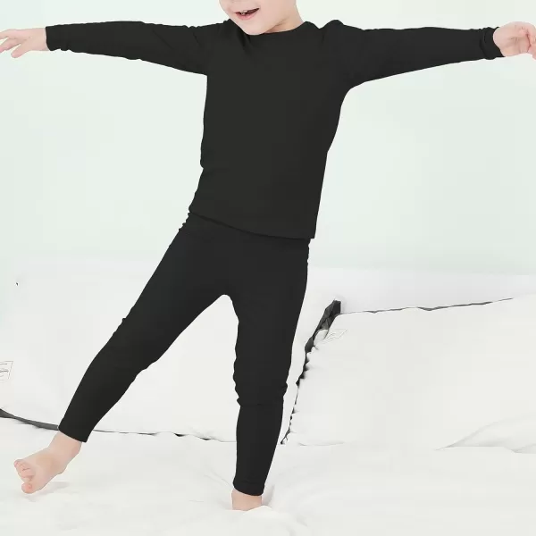 Zando Boys ThermaL Underwear Set for Kids Winter Base Layer for Boys Girls Compression Long Johns Toddler Thermal Set 2-12T