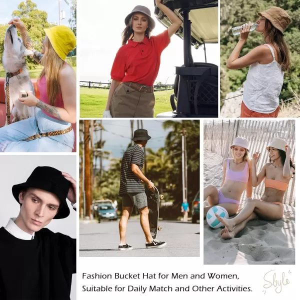 Zando Bucket Hat for Men Travel Sun Hat Packable Fishing Hat Outdoor Fisherman Cap Hiking Beach Hats for Women