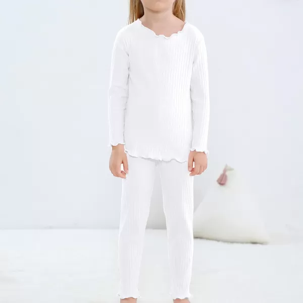 Zando Girls Thermal Underwear Set for Kids Base Layer for Toddler Boys Girls Soft Winter Long Johns Toddler Thermals