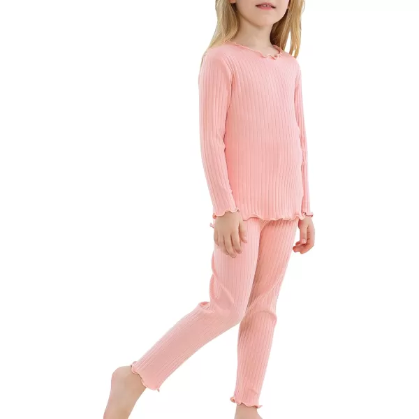 Zando Girls Thermal Underwear Set for Kids Base Layer for Toddler Boys Girls Soft Winter Long Johns Toddler Thermals