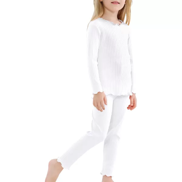 Zando Girls Thermal Underwear Set for Kids Base Layer for Toddler Boys Girls Soft Winter Long Johns Toddler Thermals