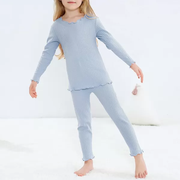 Zando Girls Thermal Underwear Set for Kids Base Layer for Toddler Boys Girls Soft Winter Long Johns Toddler Thermals