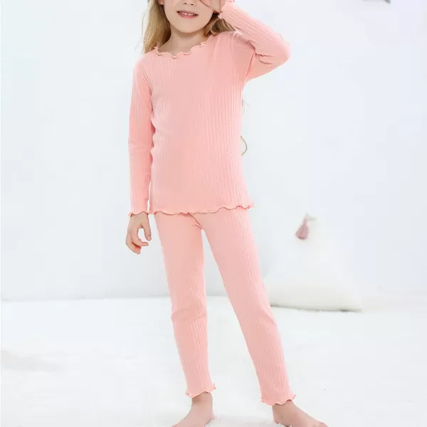 Zando Girls Thermal Underwear Set for Kids Base Layer for Toddler Boys Girls Soft Winter Long Johns Toddler Thermals