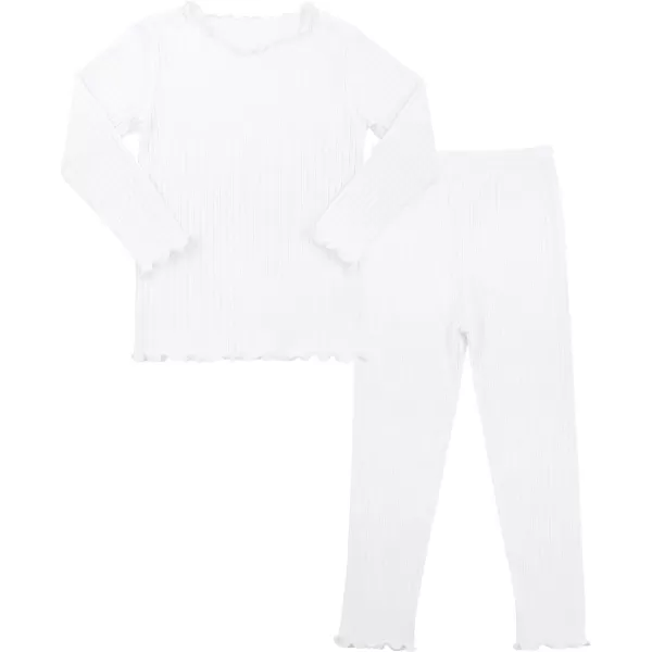 Zando Girls Thermal Underwear Set for Kids Base Layer for Toddler Boys Girls Soft Winter Long Johns Toddler Thermals