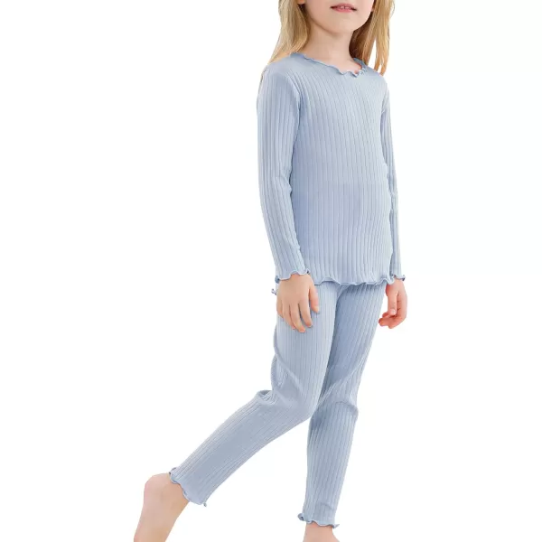 Zando Girls Thermal Underwear Set for Kids Base Layer for Toddler Boys Girls Soft Winter Long Johns Toddler Thermals