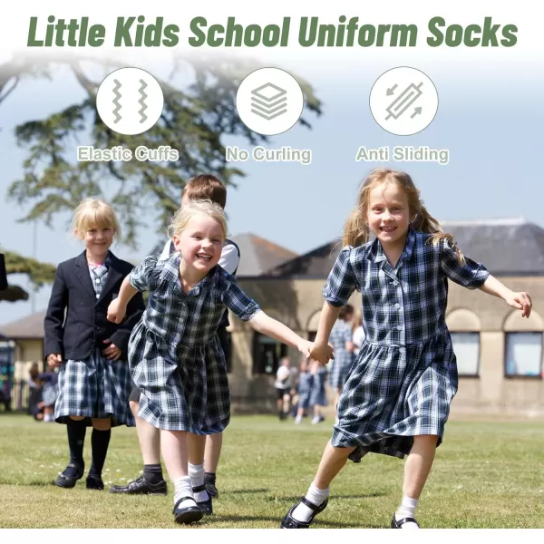 Zando Kids Child Cotton Three Stripes Sport Soccer Team Socks Uniform Tube Cute Knee High Stocking for Boys Girls