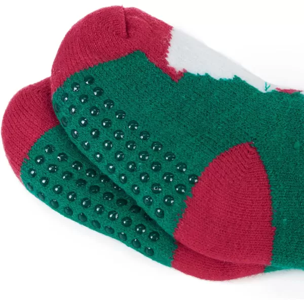 Zando Kids Christmas Fuzzy Socks Girls Boys Thermal Thick Socks Soft Fluffy Socks Toddler Cozy Socks