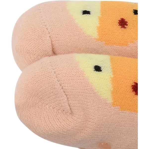Zando Kids Girls Boys Slipper Socks Christmas Warm Fleece Fuzzy Socks Non-Skid Children Animal Thick Grip Fluffy Socks