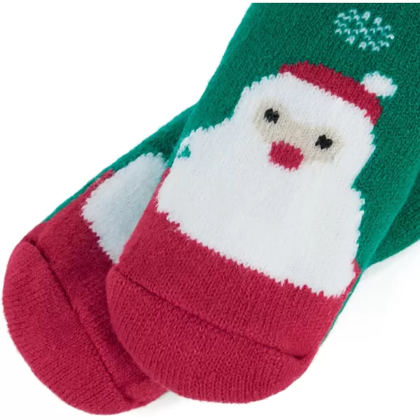 Zando Kids Girls Boys Slipper Socks Christmas Warm Fleece Fuzzy Socks Non-Skid Children Animal Thick Grip Fluffy Socks