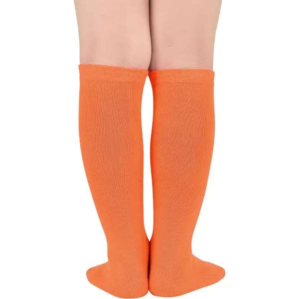 Zando Kids Soccer Socks Knee High Sock for Boys Girls Breathable Kids Youth Baseball Socks Cotton Boys Long Tube Socks