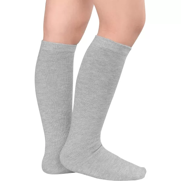 Zando Kids Soccer Socks Knee High Sock for Boys Girls Cotton Kids Youth Baseball Socks Breathable Boys Athletic Socks