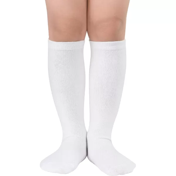 Zando Kids Soccer Socks Knee High Sock for Boys Girls Cotton Kids Youth Baseball Socks Breathable Boys Athletic Socks