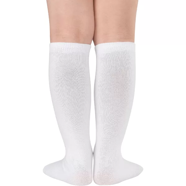 Zando Kids Soccer Socks Knee High Sock for Boys Girls Cotton Kids Youth Baseball Socks Breathable Boys Athletic Socks