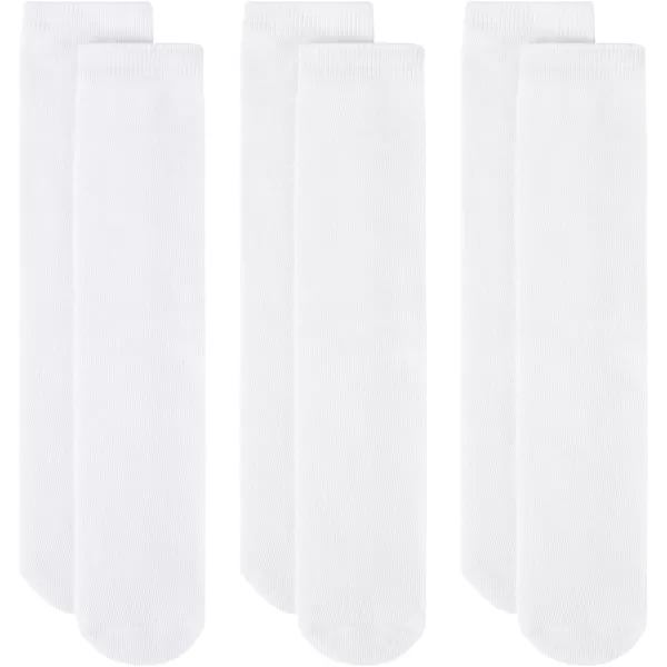 Zando Kids Soccer Socks Knee High Sock for Boys Girls Cotton Kids Youth Baseball Socks Breathable Boys Athletic Socks