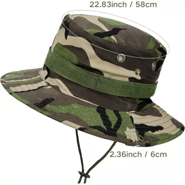 Zando Kids Sun Hat Outdoor UPF 50+ Boys Sun Hat Wide Brim Kids Fishing Bucket Hat for Kids Hiking Camping Beach Safari Hat