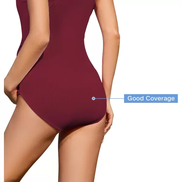 Zando Maternity Swimsuit One Piece Bathing Suit for Women Pregnancy Swim Suit High Elastic Women's Maternity Swimwear