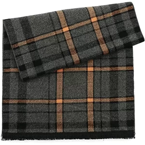 Zando Men Winter Scarf Soft Scarves Cashmere Scarf for Winter Neck Scarf Cold Weather Scarves Warm Scarf Scarves Bulk