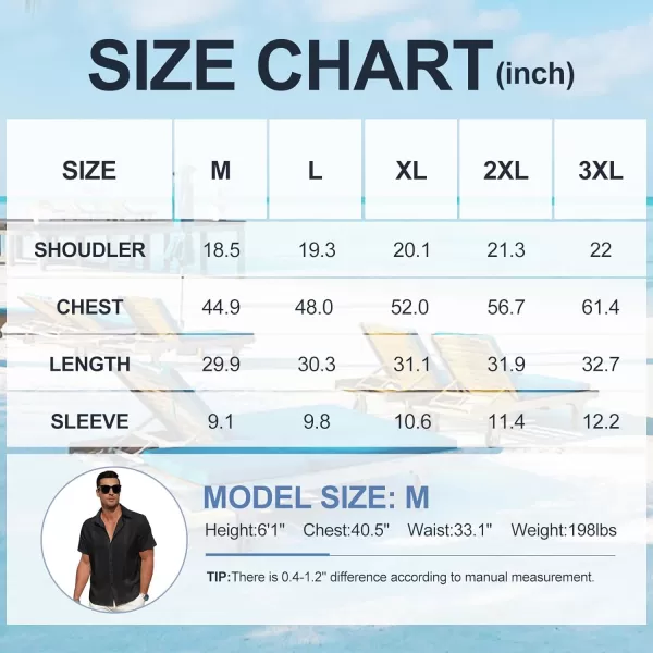 Zando Mens Linen Cotton Shirts Short Sleeve Button Down Beach Shirt for Men Casual Guayabera Shirts Summer Vacation Shirt Top